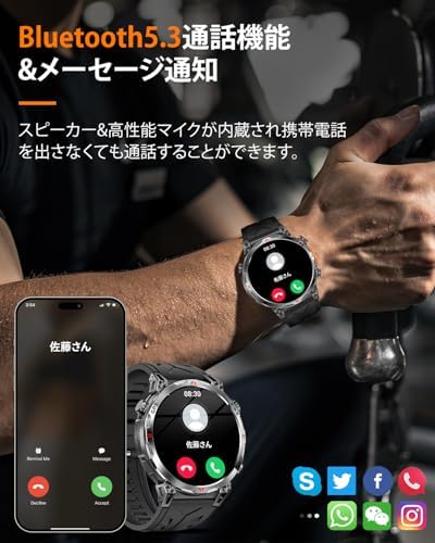 图片[3]-スマートウォッチ【2025最新進化 軍用規格 ChatGPT搭載】G…-日本亚马逊论坛-海外推广-同舟