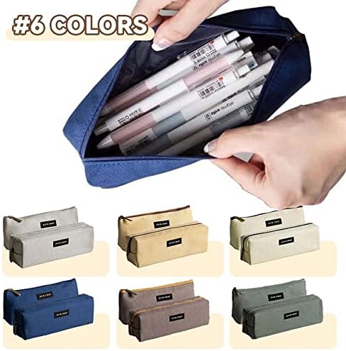 图片[9]-ペンケース 大容量 おしゃれ シンプル 便利 韓国 ペン入れ 筆箱…-日本亚马逊论坛-海外推广-同舟