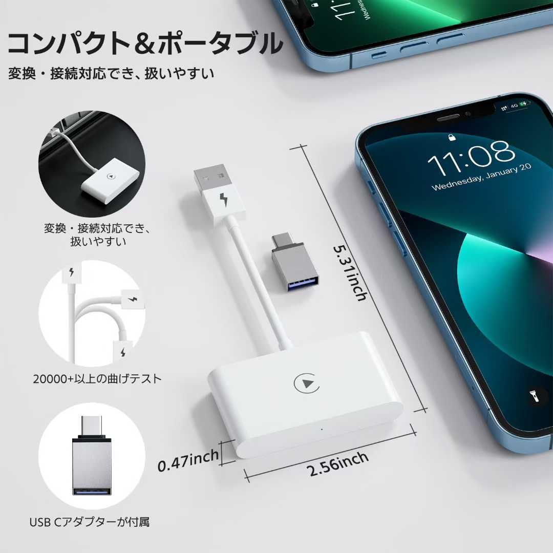 图片[1]-【CarPlayワイヤレスアダプター】
五个包邮70元-日本亚马逊论坛-海外推广-同舟