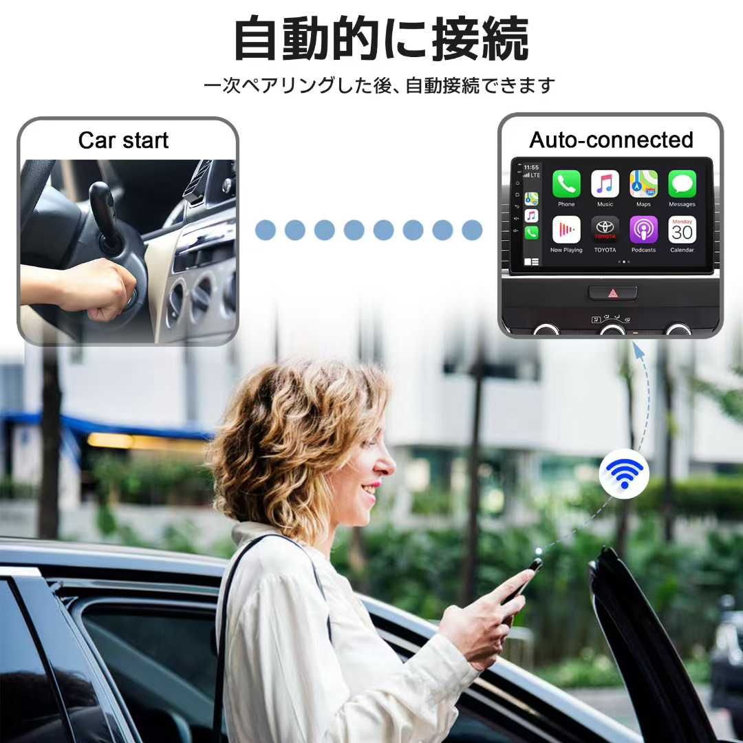 图片[2]-【CarPlayワイヤレスアダプター】
五个包邮70元-日本亚马逊论坛-海外推广-同舟