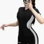 女式 连体泳衣　黑搭白L
最后7 套 捡漏价20元一套包邮-同舟