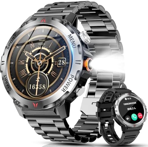 图片[1]-スマートウォッチ【2025冬新登場 付属ベルト2本】Bluetoot…-日本亚马逊论坛-海外推广-同舟