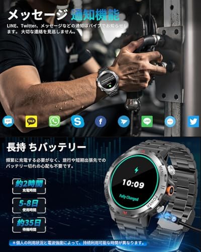 图片[4]-スマートウォッチ【2025冬新登場 付属ベルト2本】Bluetoot…-日本亚马逊论坛-海外推广-同舟