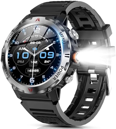 图片[1]-スマートウォッチ【2025年新開発 軍用規格】Bluetooth通話…-日本亚马逊论坛-海外推广-同舟