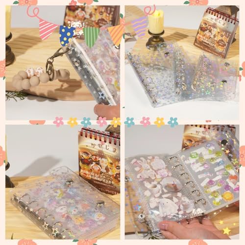 图片[7]-透明 シール帳 A7 サイズ ミニバインダー【20枚リフィル付き】…-日本亚马逊论坛-海外推广-同舟