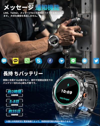 图片[3]-スマートウォッチ【2025改良最新型 付属ベルト2本】Bluetoo…-日本亚马逊论坛-海外推广-同舟