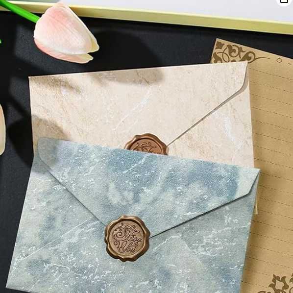 鎏金信封信纸套装 米黄色3个信封+10张牛皮玫瑰信纸+3枚火漆贴
鎏金…-日本亚马逊论坛-海外推广-同舟