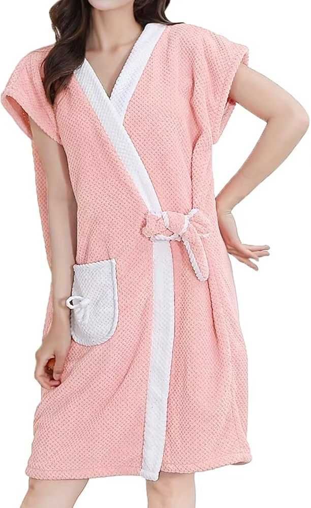 图片[1]-浴袍50包邮只有粉色和白色-日本亚马逊论坛-海外推广-同舟