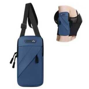 图片[1]-多功能手机臂包 黑色  藏青
斜拉链（腕包+斜跨+腰包）
22元包邮-日本亚马逊论坛-海外推广-同舟