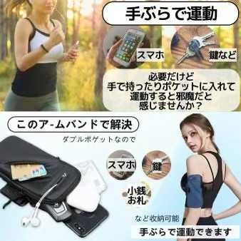 图片[2]-多功能手机臂包 黑色  藏青
斜拉链（腕包+斜跨+腰包）
22元包邮-日本亚马逊论坛-海外推广-同舟