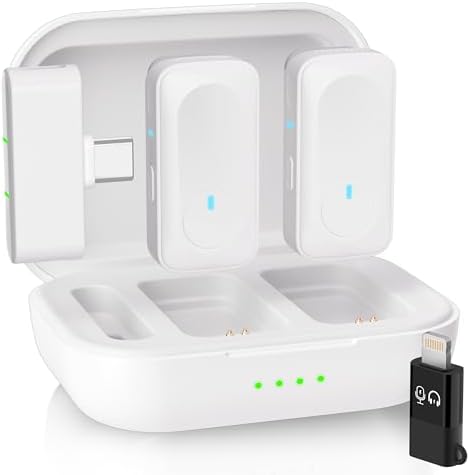 图片[1]-ピンマイク ワイヤレス【高機能・2025業界新型】 iPhone/i…-日本亚马逊论坛-海外推广-同舟