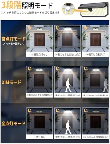 图片[6]-Amazon.co.jp : ソーラーライト 屋外 4000LM高輝度…-日本亚马逊论坛-海外推广-同舟