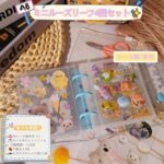 PAEUKUON 透明 シール帳 A8 ミニサイズ シールバインダー...-同舟