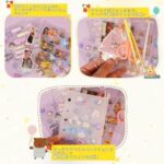 PAEUKUON シール帳 透明 M5サイズ 【バインダー×1個+リ...-同舟