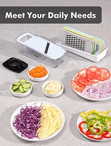 图片[7]-スライサー 千切り 1台4役 キャベツ千切りスライサー ポテトカッ…-日本亚马逊论坛-海外推广-同舟