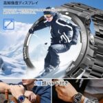 スマートウォッチ【2026新設計 軍用規格】Bluetooth通話 ...-同舟