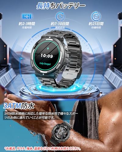 图片[5]-スマートウォッチ【2026新設計 軍用規格】Bluetooth通話 …-日本亚马逊论坛-海外推广-同舟