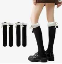 图片[1]-毛球加厚小腿袜 一套两双装20元包邮
黑色+灰色
黑色*2-日本亚马逊论坛-海外推广-同舟