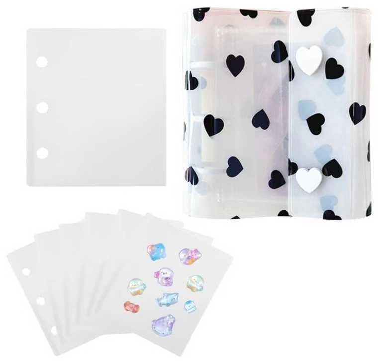 图片[1]-A8卡册 黑色小爱心＋6张挡板
17元包邮-日本亚马逊论坛-海外推广-同舟