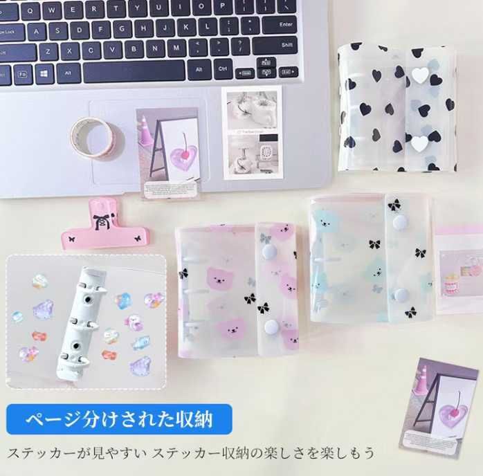 图片[3]-A8卡册 黑色小爱心＋6张挡板
17元包邮-日本亚马逊论坛-海外推广-同舟