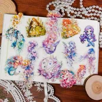 镭射防水贴纸 梦幻水母 60张装
镭射防水贴纸 美人鱼 60张装
20…-日本亚马逊论坛-海外推广-同舟