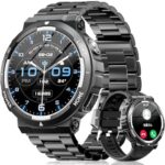 スマートウォッチ【2026新登場 2種バンド付き】通話機能付き 着信...-同舟