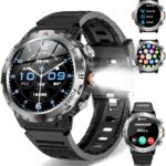 スマートウォッチ【2026最新 軍用規格】Bluetooth通話 L...-同舟