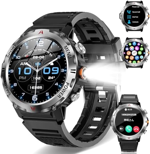 图片[1]-スマートウォッチ【2026最新 軍用規格】Bluetooth通話 L…-日本亚马逊论坛-海外推广-同舟