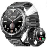 スマートウォッチ【2026新設計 軍用規格】Bluetooth通話 ...-同舟