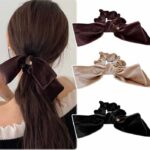 蝴蝶结发绳 三色(咖啡色+银色+黑色)
17元包邮-同舟