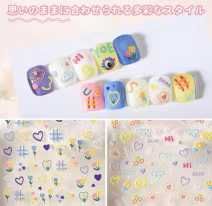 美甲贴纸 4张装 15元-日本亚马逊论坛-海外推广-同舟