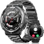 スマートウォッチ【2026新登場 軍用規格】1.53インチ大画面 B...-同舟