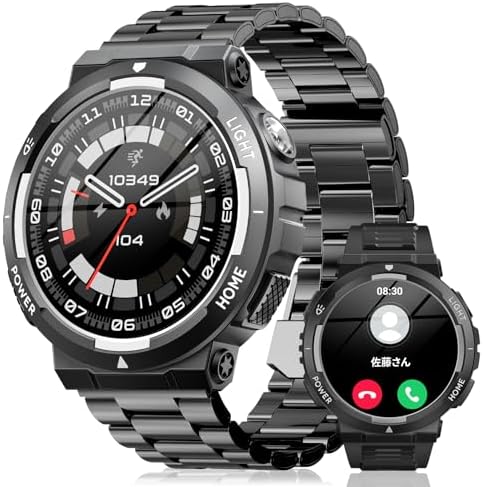 图片[1]-スマートウォッチ【2026新登場 軍用規格】1.53インチ大画面 B…-日本亚马逊论坛-海外推广-同舟