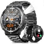 スマートウォッチ【2026新登場 軍用規格】Bluetooth通話 ...-同舟