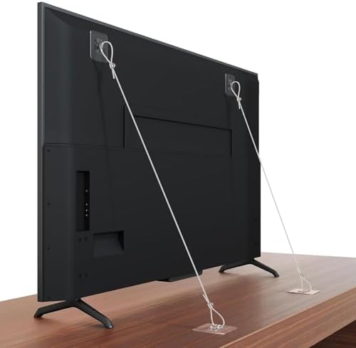 图片[1]-テレビ転倒防止ワイヤー 2本セット テレビ 家具用 耐震固定 落下防…-日本亚马逊论坛-海外推广-同舟