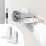 ドアハンドルロック 2個セット チャイルドロック ドアロック ドア...-同舟