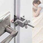 ガードロック ポータブルドアロック ドアストッパー 内開き専用 賃...-同舟