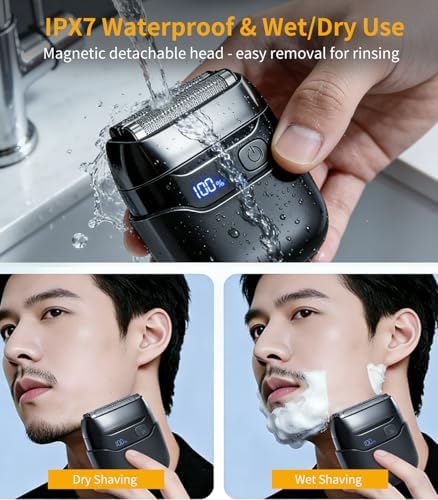 图片[6]-ひげそり 電動シェーバー メンズ 小型 人気【往復式3枚刃・9500…-日本亚马逊论坛-海外推广-同舟