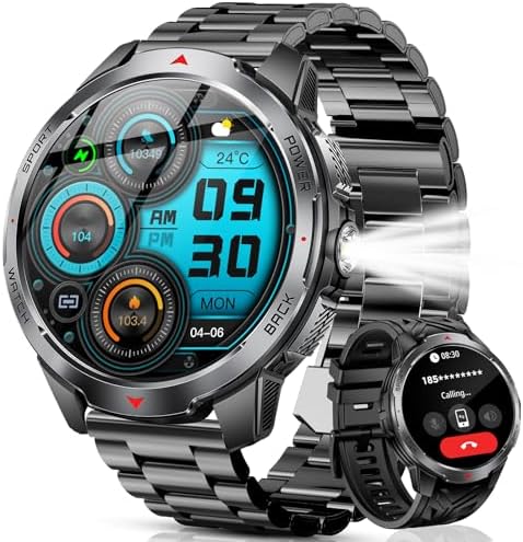图片[1]-スマートウォッチ【2026新登場・30日間連続駆動・軍用規格】Blu…-日本亚马逊论坛-海外推广-同舟