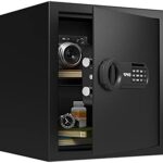 SAFE デラックス金庫 ロックボックス 貯金箱 デジタルキーパッド...-同舟