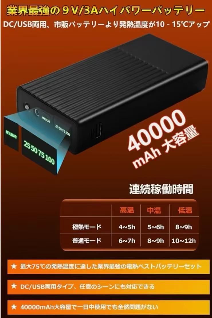 图片[1]-电热马甲带充电宝10个起售
80元一个包邮-日本亚马逊论坛-海外推广-同舟